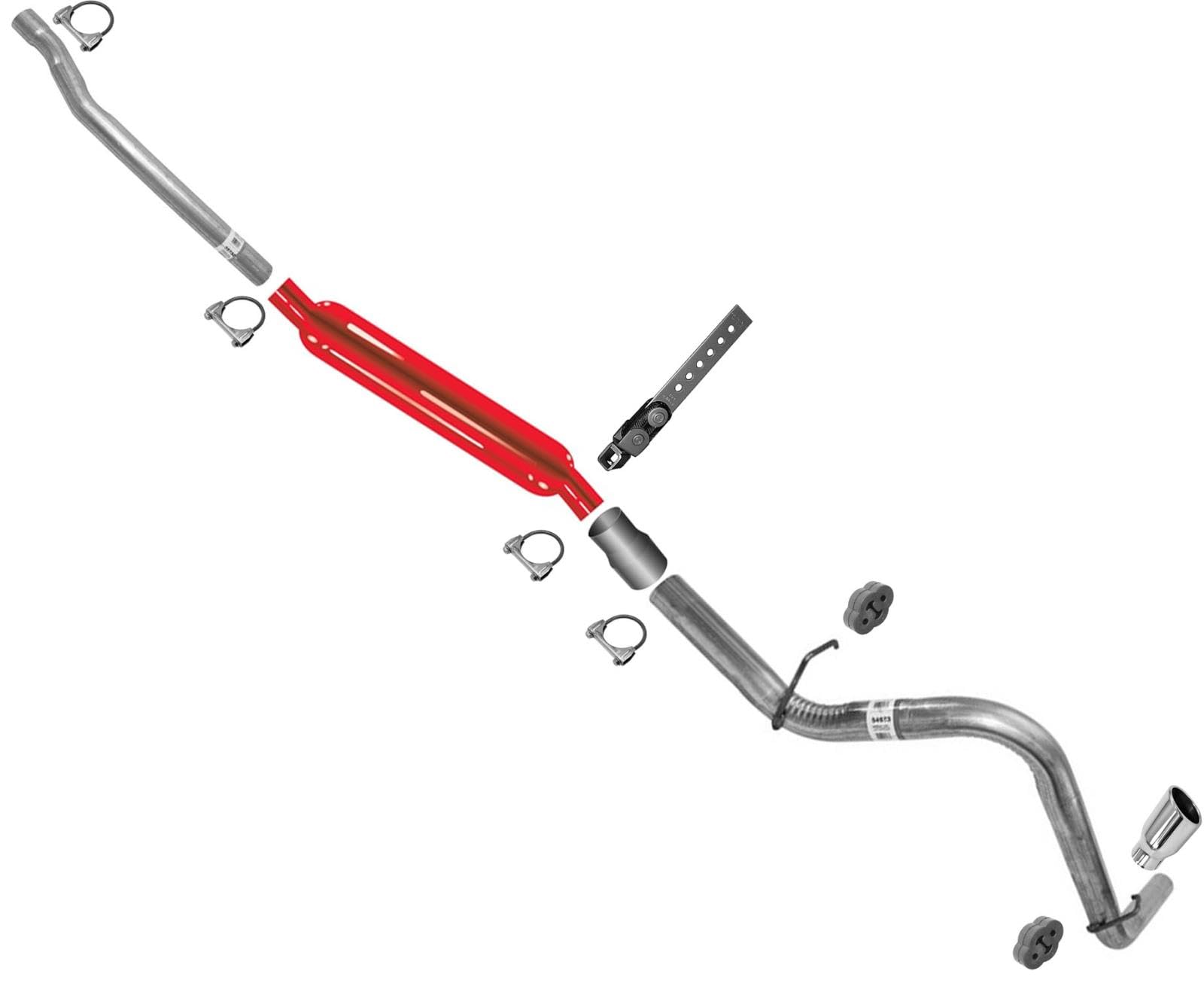 Amazon.com: Cherry Bomb Performance Muffler Exhaust System